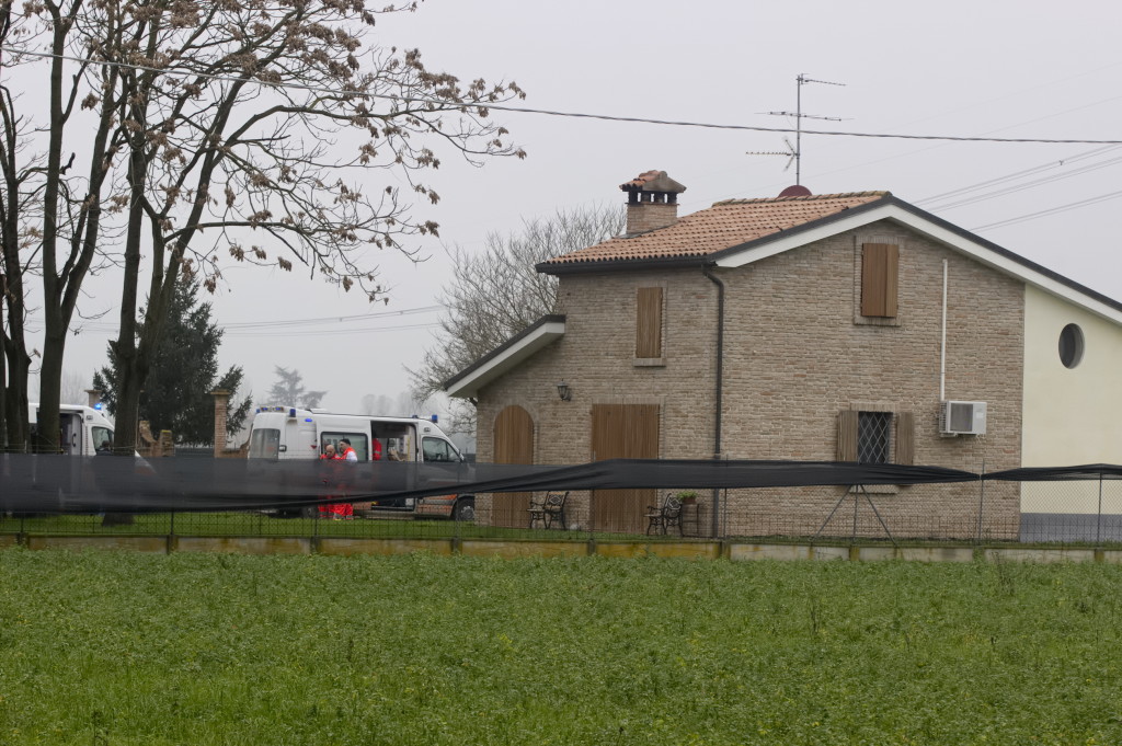 BORGO SERRAGLIO: OMICIDIO SUICIDIO IM ABITAZIONE 29-11-2014----FOTO FIORENTINI