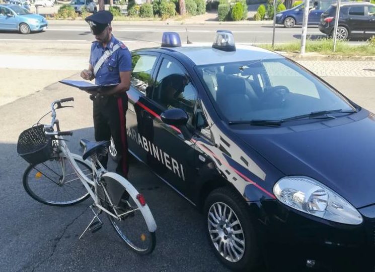 46nera bici rubata