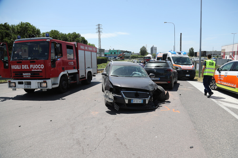 imola INCIDENTE VIA GAMBELLARA-MOLINO ROSSO