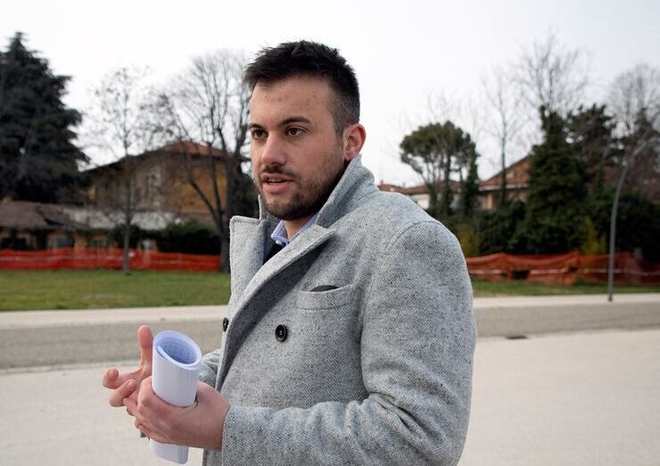 Il sindaco di Imola, Marco Panieri. Foto Isolapress